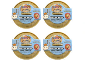 Squishy Bun Rainbow Mystery - Golden Glitter Dumpling - One Set Sugar Edition Blind Box 4x Lot - vue 360