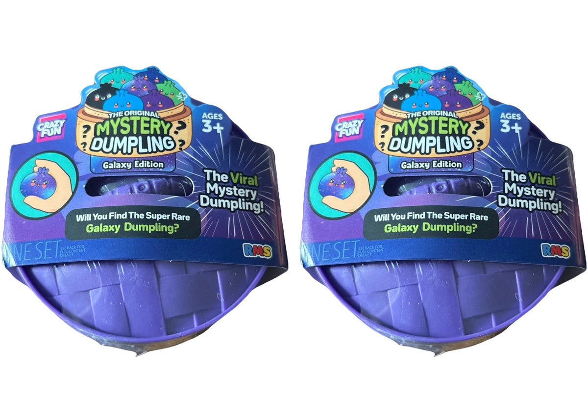Squishy Bun The Original Mystery "Dumpling" (Galaxy Chase Version) Blind Box 2x Lot - vue secondaire A