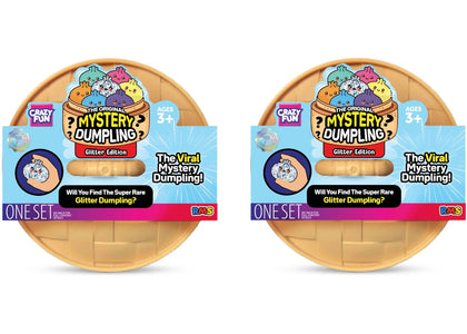 Squishy Bun The Original Mystery Dumpling Glitter Edition Blind Box 2x Lot - authentic Squishy Bun product