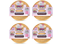 Squishy Bun The Original Mystery Dumpling Pink Holographic Edition Blind Box 4x Lot