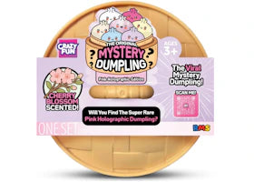 Squishy Bun The Original Mystery Dumpling Pink Holographic Edition Blind Box - vue 360