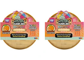 Squishy Bun The Original Mystery Dumpling :Sherbert Edition Blind Box 2x Lot - vue 360