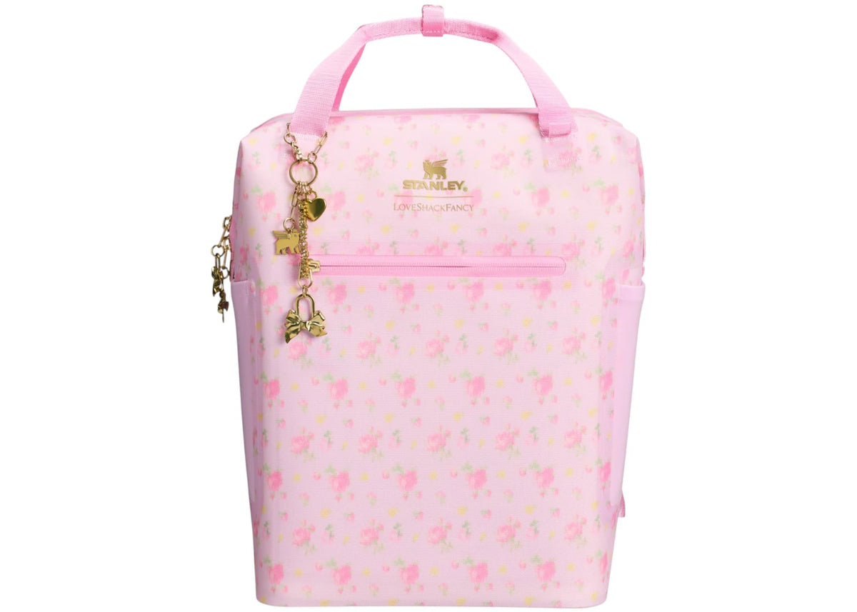 Stanley 1913 x LoveShackFancy All Day Madeleine Mini Cooler Backpack Ibiza Sunset - vue secondaire A