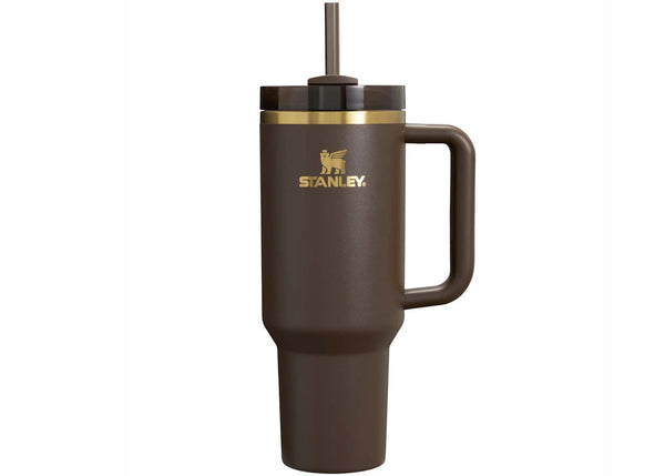 Stanley Chocolate Flowstate Quencher 40oz Tumbler Chocolate Gold sneakers - authentic Stanley shoes