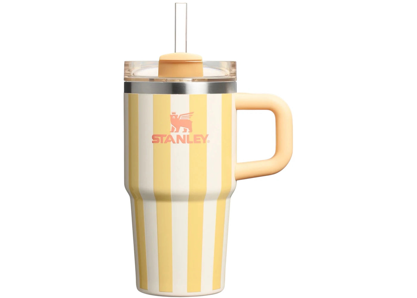 Stanley Flowstate Quencher 20oz Tumbler Butter Cabana Gloss