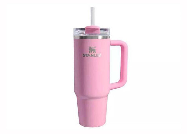 Stanley Flowstate Quencher 30oz Tumbler Sizzling Pink sneakers - authentic Stanley shoes
