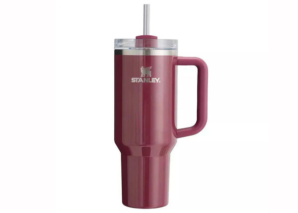 Stanley Flowstate Quencher 40oz Tumbler Cherry Mocha sneakers - authentic Stanley shoes