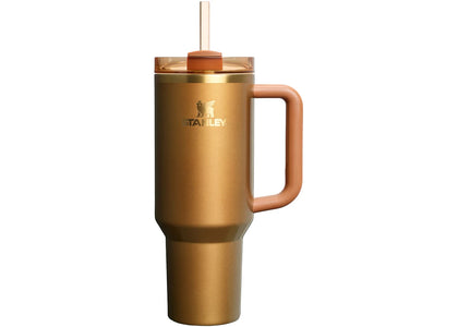 Stanley Flowstate Quencher 40oz Tumbler Copper Tinsel - authentic Stanley product