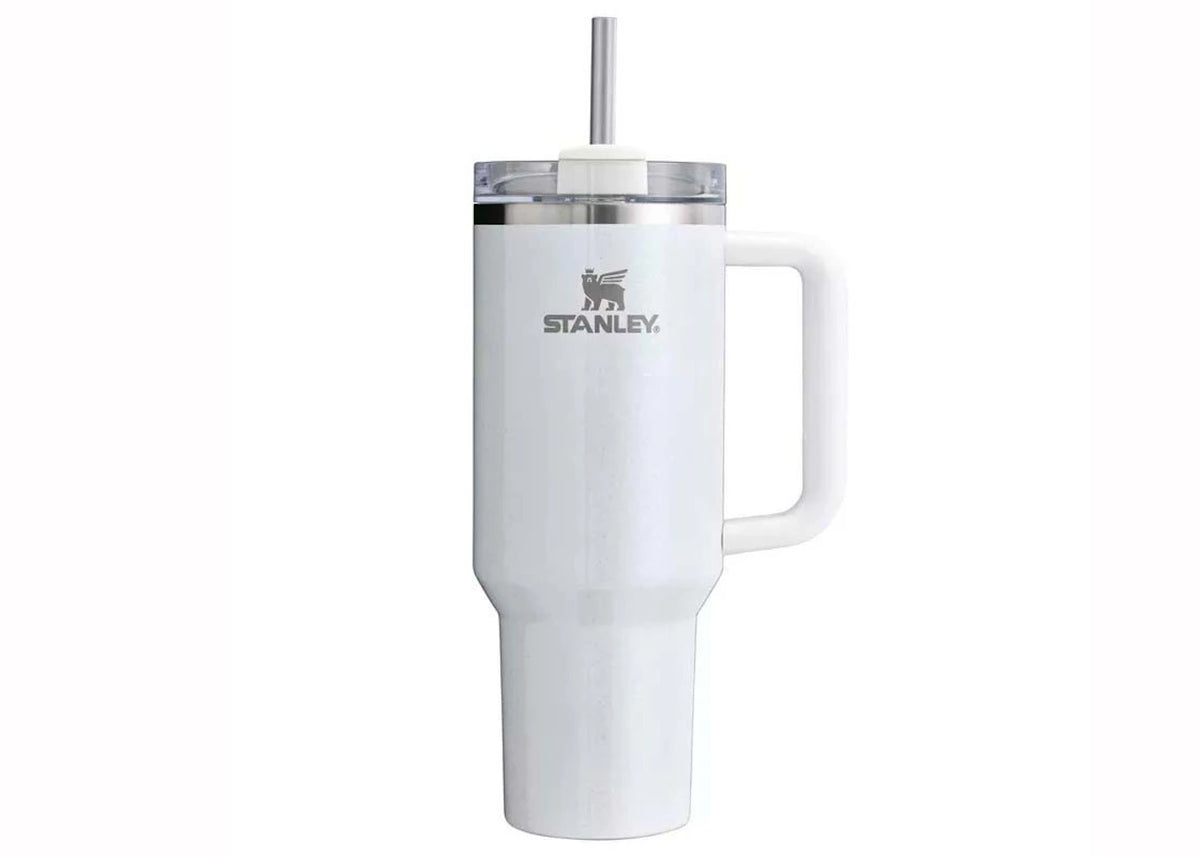 Stanley Flowstate Quencher 40oz Tumbler Pearl - vue 360