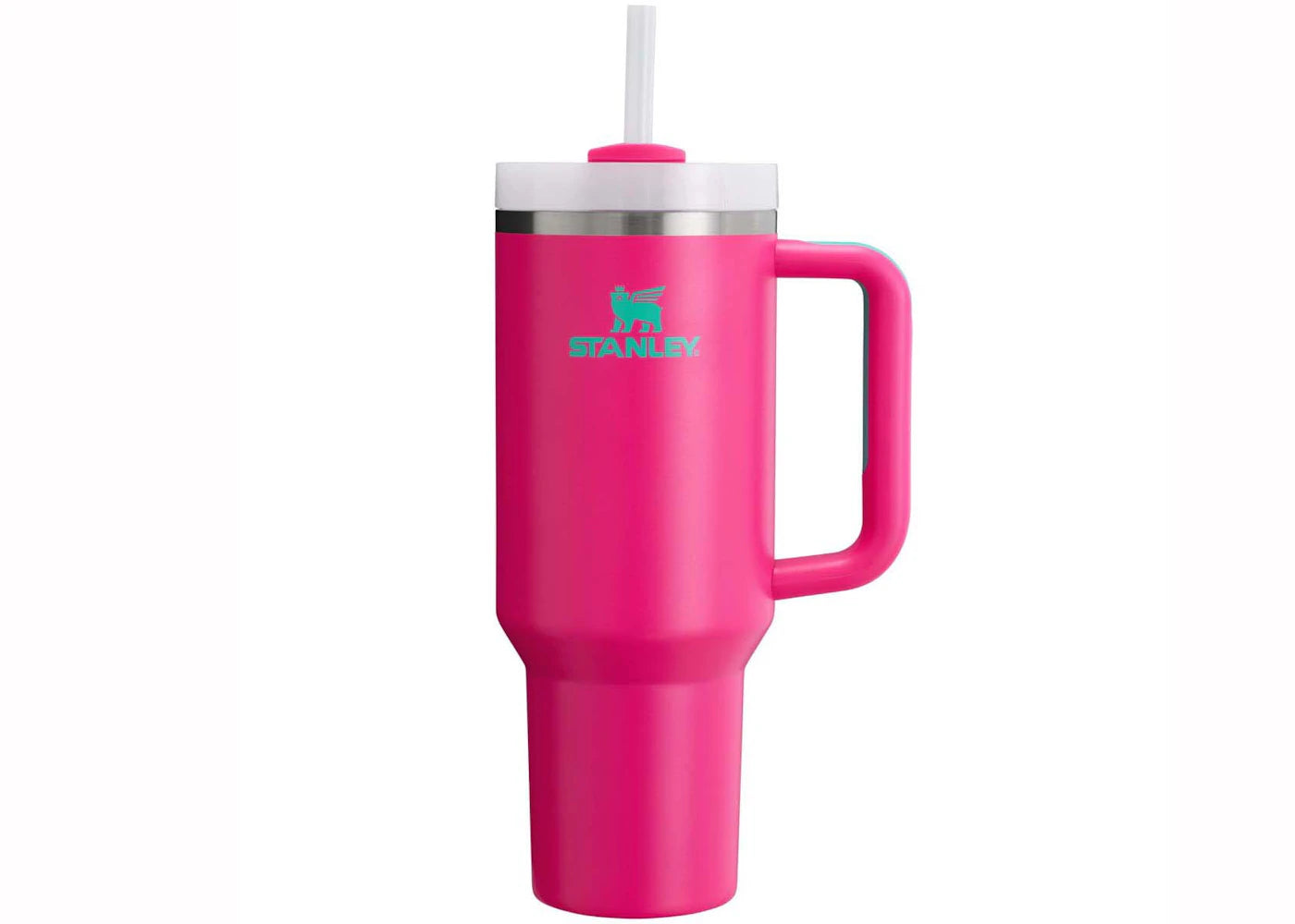 Stanley Heat Wave Exclusive Collection Flowstate Quencher 40oz Tumbler Passion Pink sneakers - authentic Stanley shoes