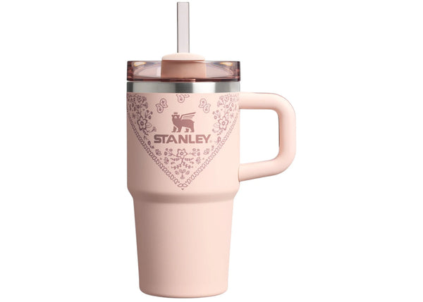Stanley Mesa Rose Collection Flowstate Quencher 20oz Tumbler Conch Floral sneakers - authentic Stanley shoes