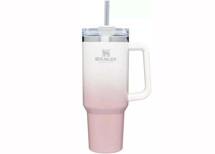 Stanley Parfait Ombre Quencher 40oz Tumbler Pink sneakers - authentic Stanley shoes