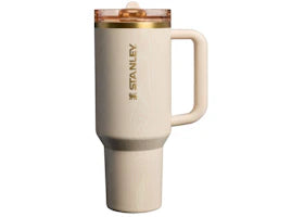 Stanley The Cheers & Cheer Quencher ProTour Flip Straw 40oz Tumbler Birch Woodgrain - vue 360