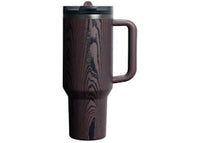 Stanley The Cheers & Cheer Quencher ProTour Flip Straw 40oz Tumbler Redwood Woodgrain