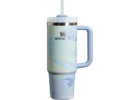 Stanley The Clean Slate Flowstate Quencher 30oz Tumbler Cool Serene Brushstroke