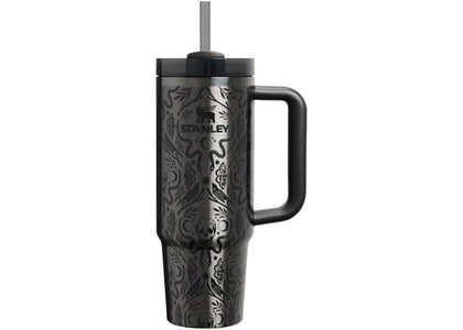 Stanley The Halloween Quencher H2.0 FlowState 30oz Tumbler Deadly Damask sneakers - authentic Stanley shoes