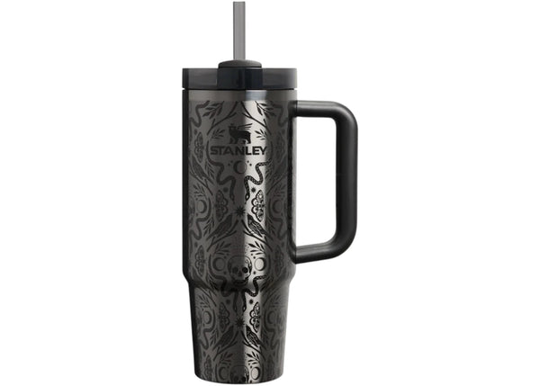 Stanley The Halloween Quencher H2.0 FlowState 30oz Tumbler Deadly Damask sneakers - authentic Stanley shoes