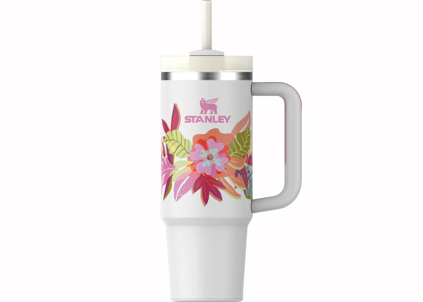 Stanley Flowstate Quencher 30oz Becher Frost Tropic zum Muttertag - vue 360