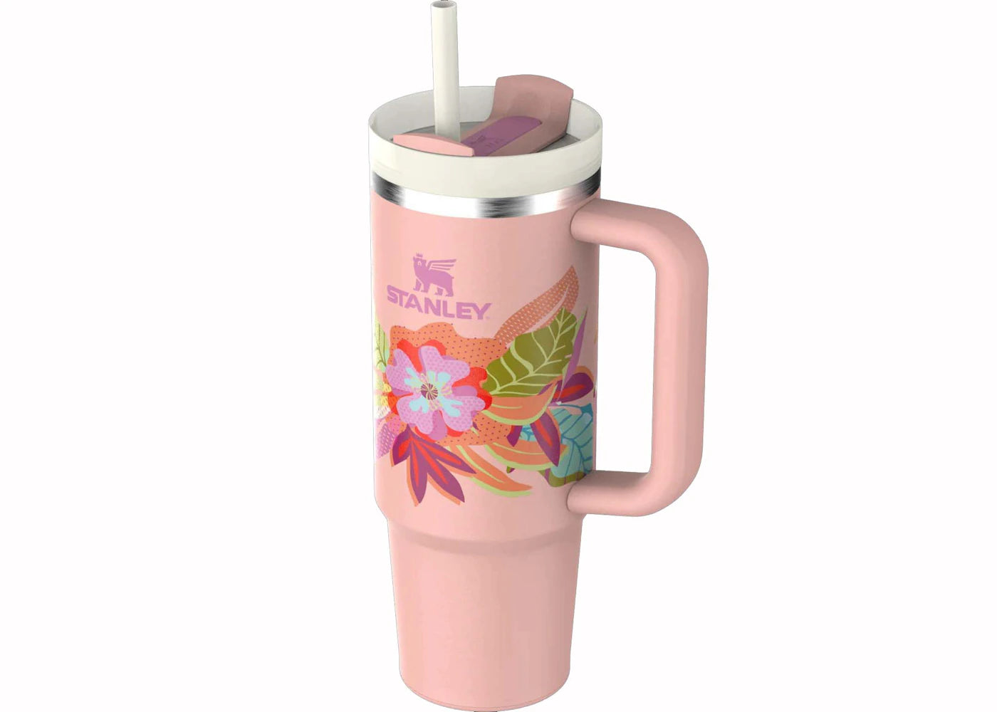 Stanley The Mother's Day Flowstate Quencher 30oz Tumbler Sorbet Tropic - vue secondaire A