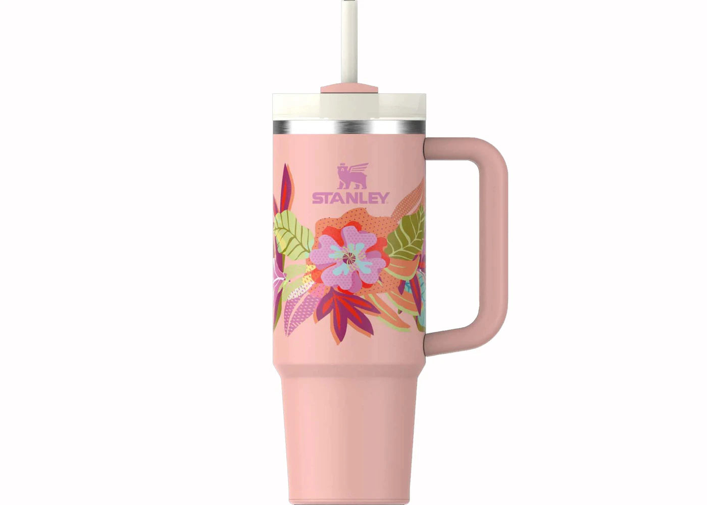 Stanley The Mother's Day Flowstate Quencher 30oz Tumbler Sorbet Tropic - vue 360