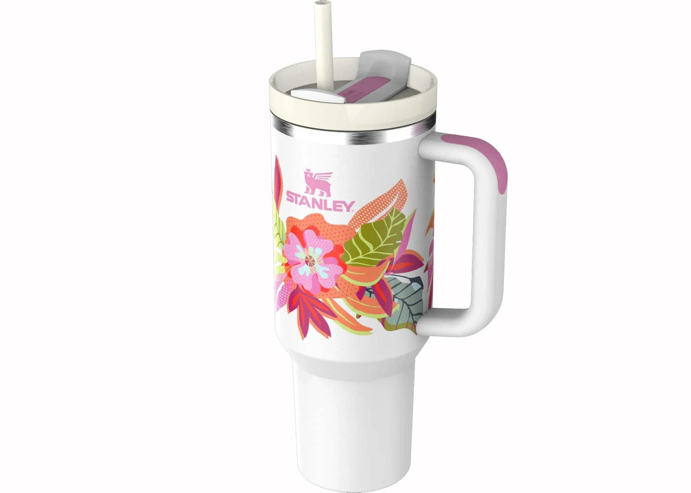 Stanley The Mother's Day Flowstate Quencher 40oz Tumbler Frost Tropic