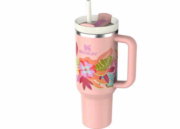 Stanley The Mother's Day Flowstate Quencher 40oz Tumbler Sorbet Tropic