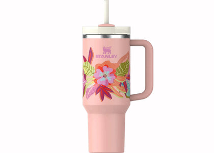 Stanley The Mother's Day Flowstate Quencher 40oz Tumbler Sorbet Tropic - authentic Stanley product