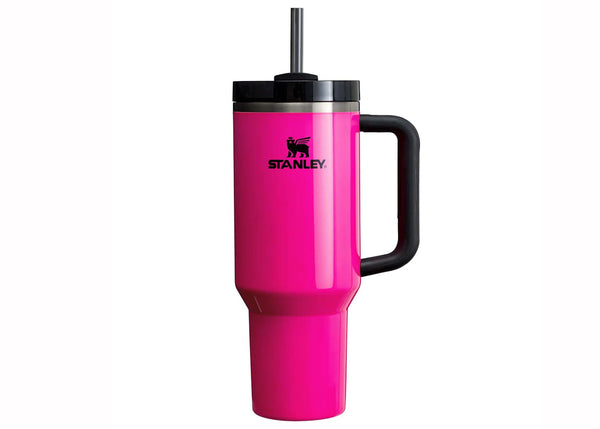 Stanley The Neon Collection Flowstate Quencher 40oz Tumbler Electric Pink sneakers - authentic Stanley shoes
