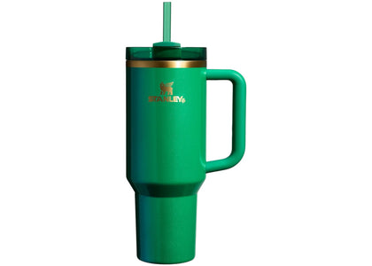 Stanley The St. Patrick's Day Flowstate Quencher 40oz Tumbler Shamrock Green - authentic Stanley product