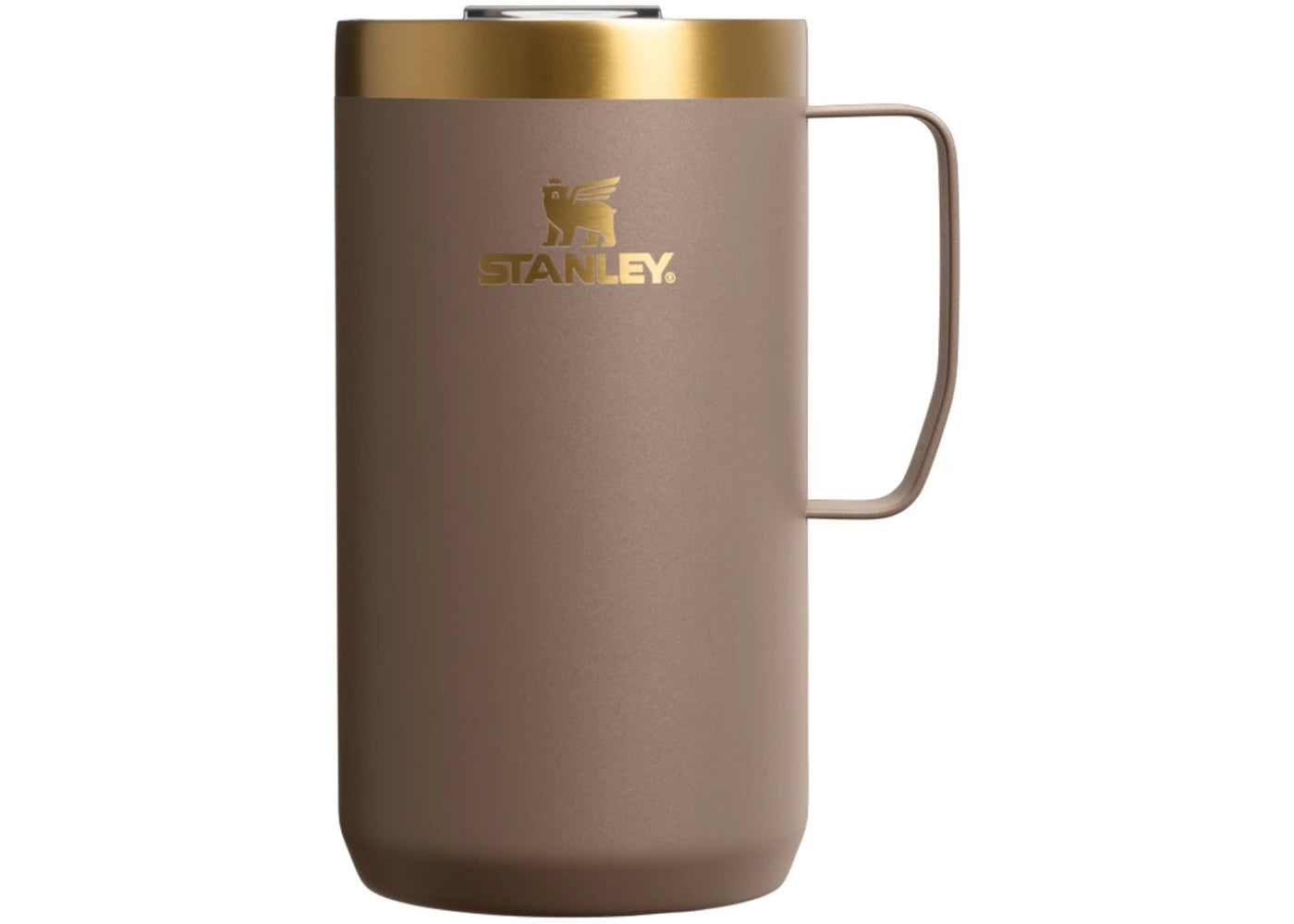 Stanley The Stay-Hot 24oz Camp Mug Espresso Gold - vue 360