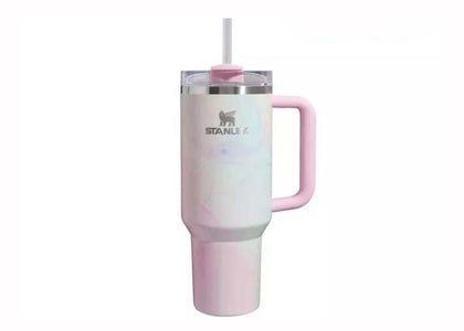 Stanley Tulle Quencher 40oz Tumbler Pink Multicolor - authentic Stanley product