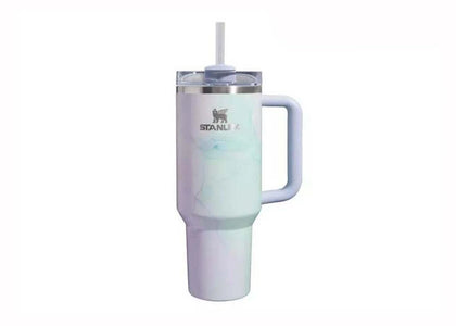 Stanley Watercolor Dusk Quencher 40oz Tumbler Purple Multicolor - authentic Stanley product