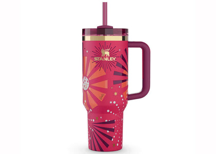 Stanley x Barbie Legends Flowstate Quencher 40oz Tumbler 80s Dynamite sneakers - authentic Stanley shoes