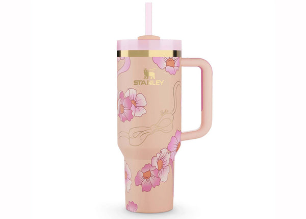 Stanley x Barbie Legends Flowstate Quencher 40oz Tumbler 80s Peaches 'N Cream sneakers - authentic Stanley shoes