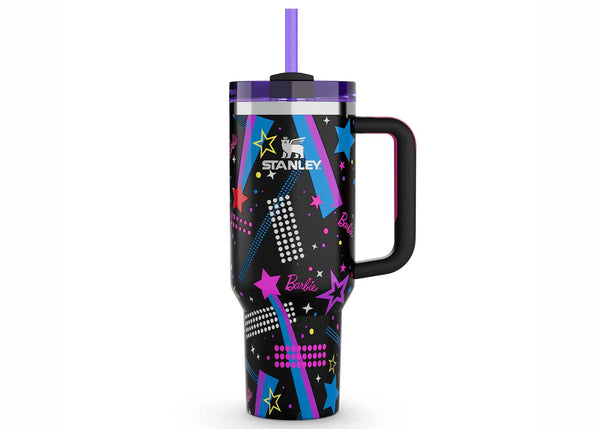 Stanley x Barbie Legends Flowstate Quencher 40oz Tumbler 90s Rockers sneakers - authentic Stanley shoes