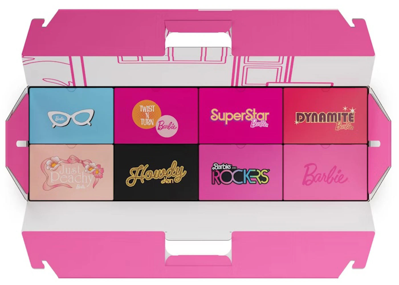 Stanley x Barbie Legends Flowstate Quencher 40oz Tumbler (Set of 8) Multicolor