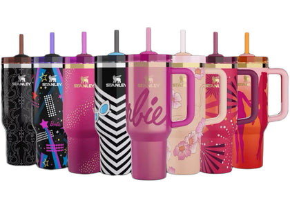 Stanley x Barbie Legends Flowstate Quencher 40oz Tumbler (Set of 8) Multicolor - authentic Stanley product