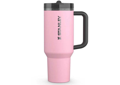 Stanley x Leo Messi The GOAT Collection Protour Flip Straw Quencher 40oz Tumbler Messi GOAT Pink - authentic Stanley product