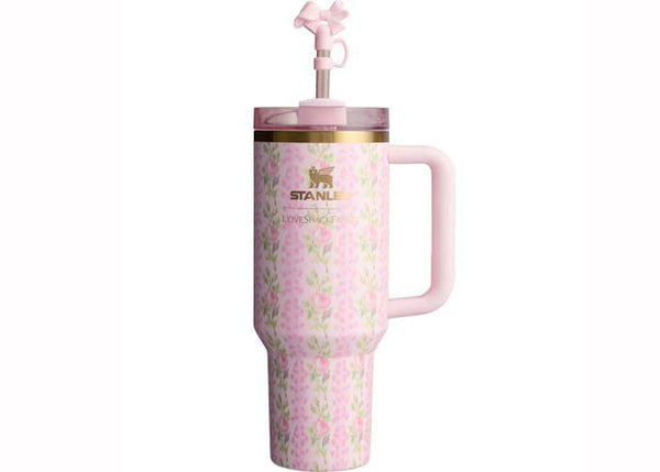 Stanley x LoveShackFancy Flowstate Quencher 40oz Tumbler BloomingHeirloom sneakers - authentic Stanley shoes