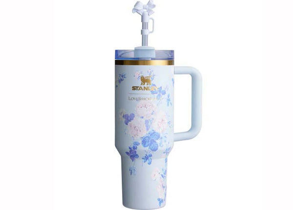 Stanley x LoveShackFancy Flowstate Quencher 40oz Tumbler EverbloomingRosettes sneakers - authentic Stanley shoes