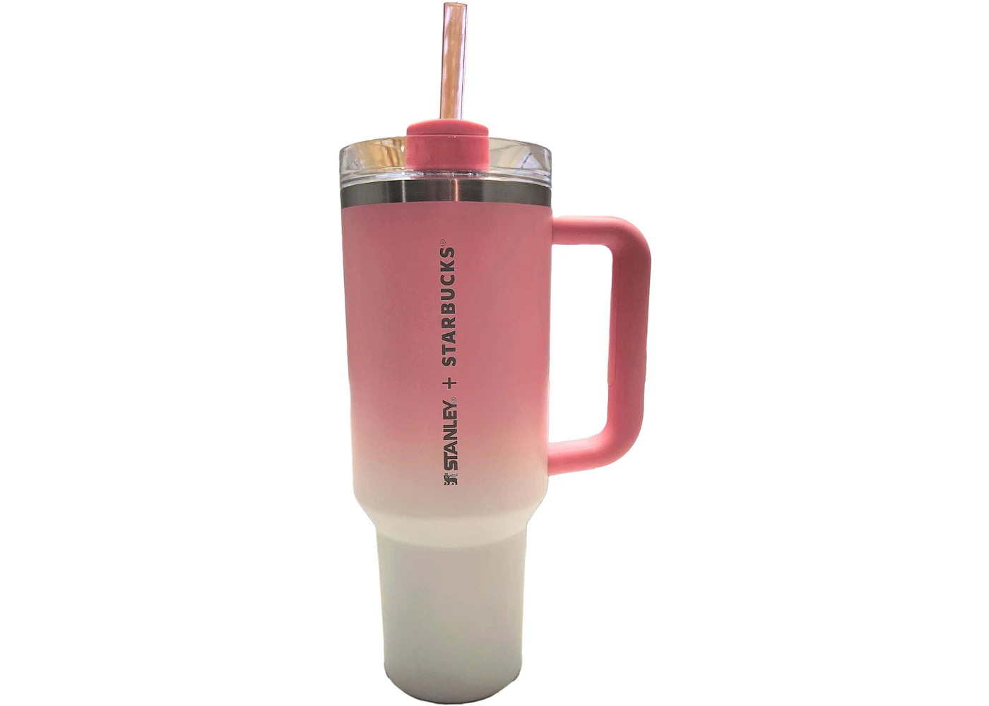 Stanley x Starbucks Philippines Exklusiv Flowstate Quencher 40oz Becher in Sweet Pink