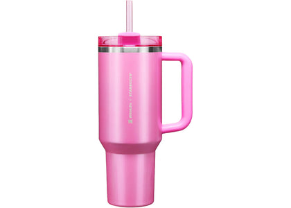 Stanley x Starbucks (Target Exclusive) Quencher 40oz Tumbler Winter Pink (2024) sneakers - authentic Stanley shoes
