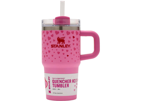 Stanley x Target Exclusive Valentines Day Flowstate Quencher 20oz Tumbler Sweet Hearts sneakers - authentic Stanley shoes