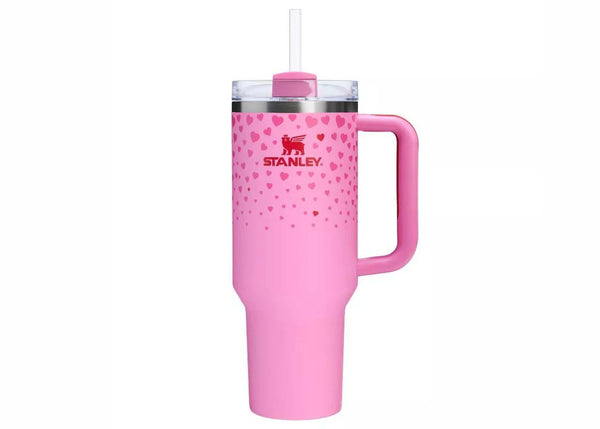 Stanley x Target Exclusive Valentines Day Flowstate Quencher 40oz Tumbler Sweet Hearts sneakers - authentic Stanley shoes