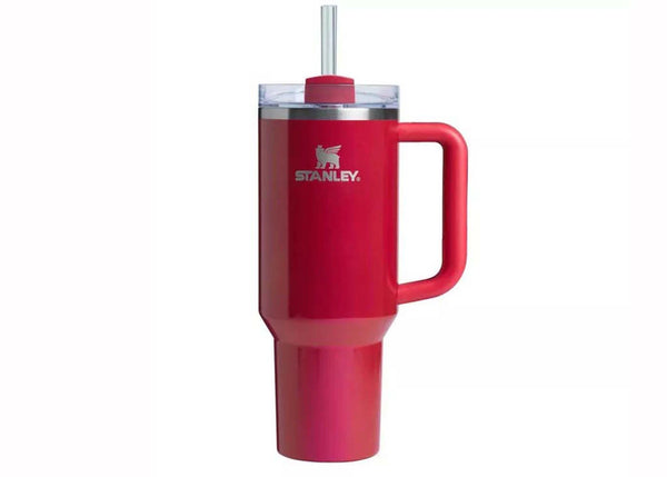 Stanley x e.l.f Cosmetics Flowstate Quencher 40oz Tumbler Red Delicious sneakers - authentic Stanley shoes