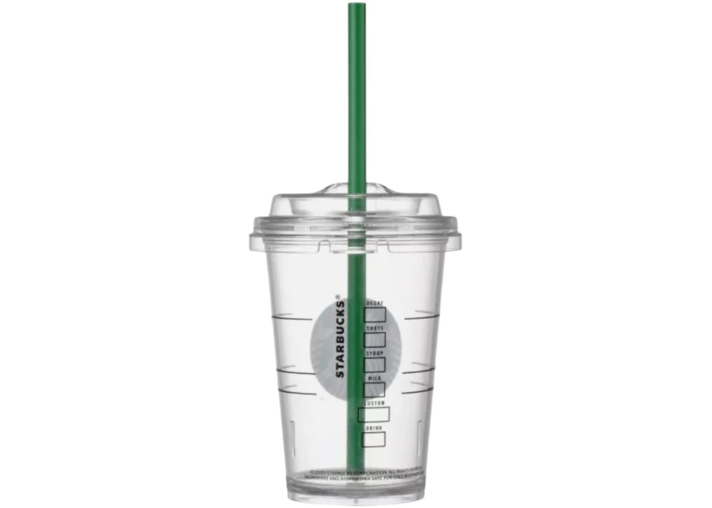 Starbucks Siren 300ml Mini Cold Cup Transparent - vue secondaire B