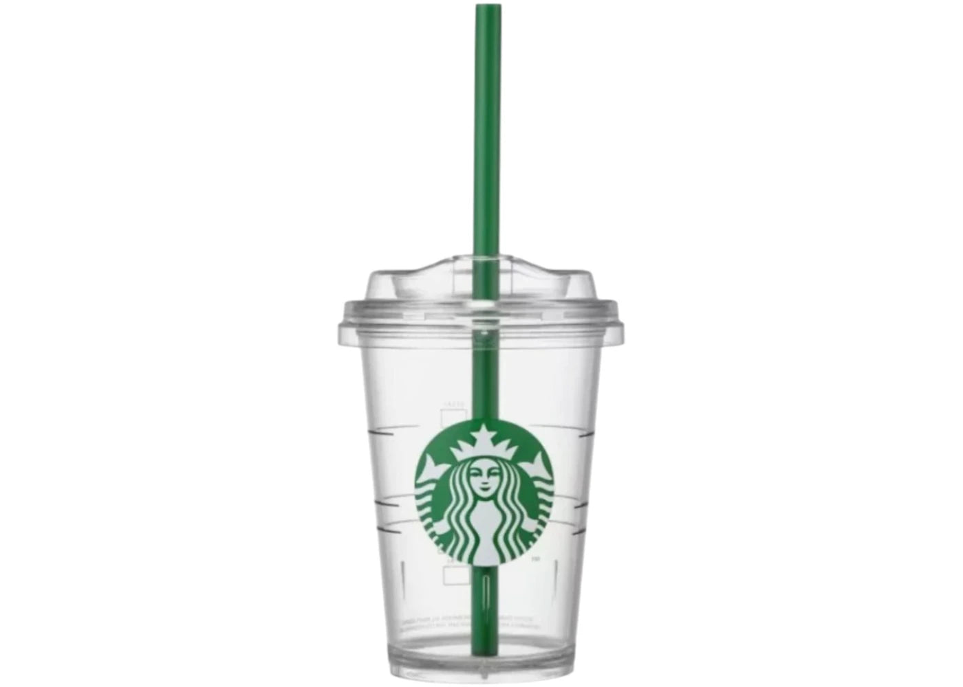 Starbucks Siren 300ml Mini Cold Cup Transparent - vue secondaire A