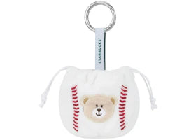 Starbucks Starbucks x KBO Baseball Drawstring Pouch Keychain - vue 360