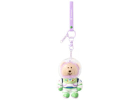 Starbucks x Toy Story 5 MD Buzz Bearista Keychain Purple - authentic Starbucks product