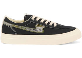 Stepney Workers Club Dellow S-Strike Repair Stitch Sneaker Black - vue 360
